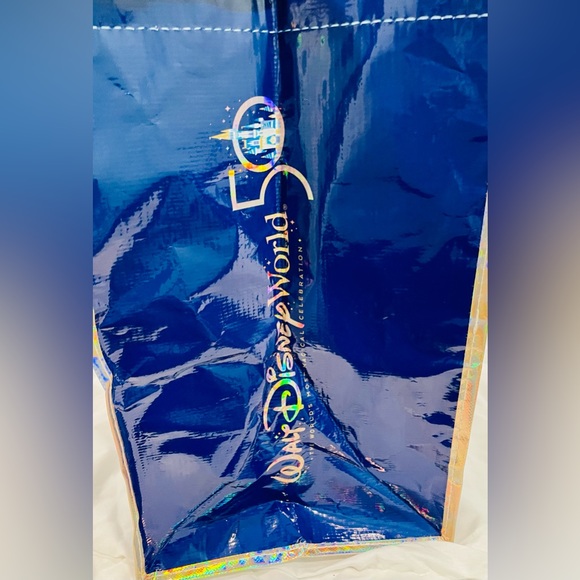 Walt Disney World Resort 50th Anniversary Reusable Tote Bag- set of 2 - Picture 4 of 9